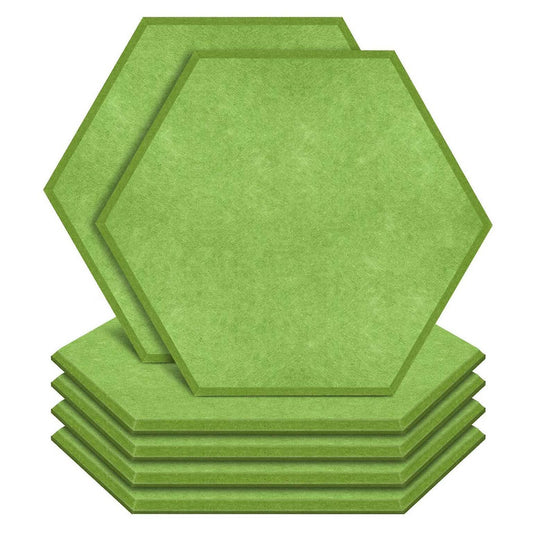 6 Pack Hexagon Acoustic Panels Padding Soundproofing Absorption Panel
