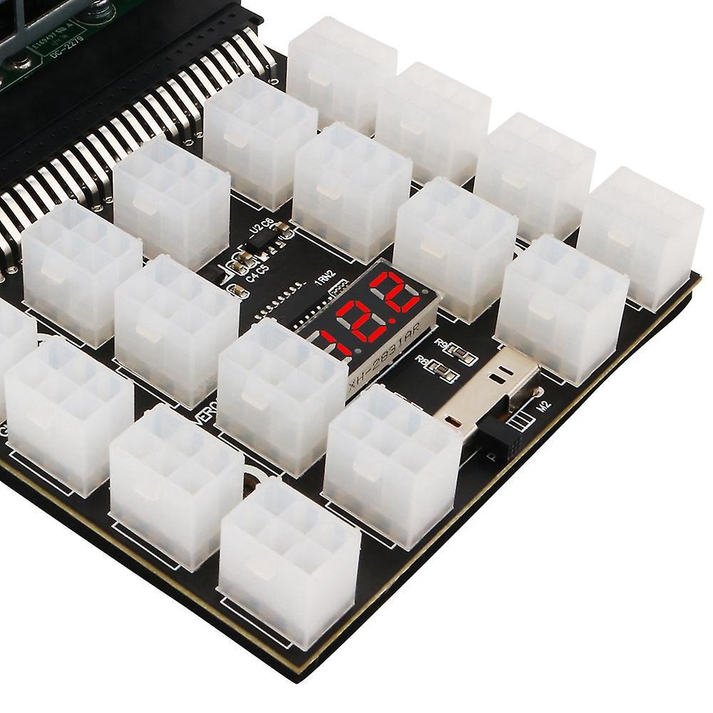 Server Power Conversion Board to 6pin Adapter Card 12v 17-port