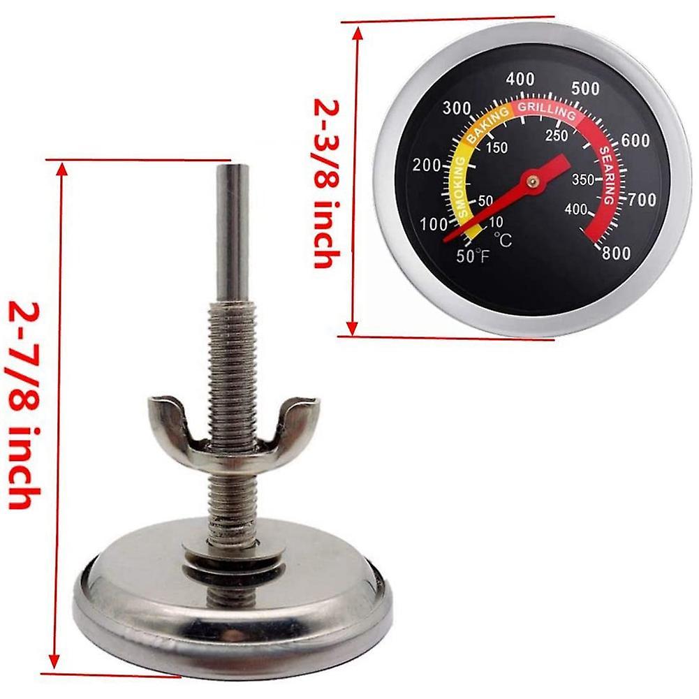 Bbq Grill Temperature Gauge, Barbecue Pizza Oven Thermometer