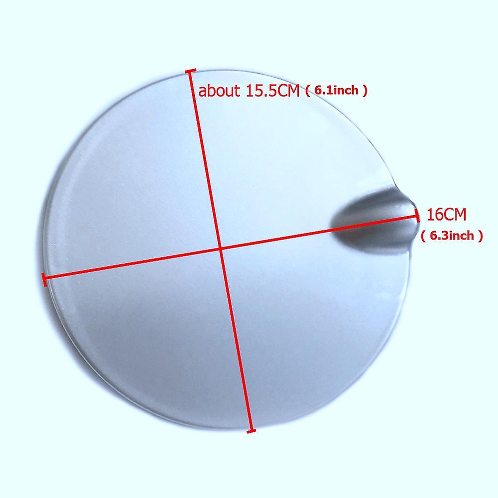 Silver Fuel Tank Cover Fuel Filler Flap Gas Lid for Ford Focus 2 Mk2
