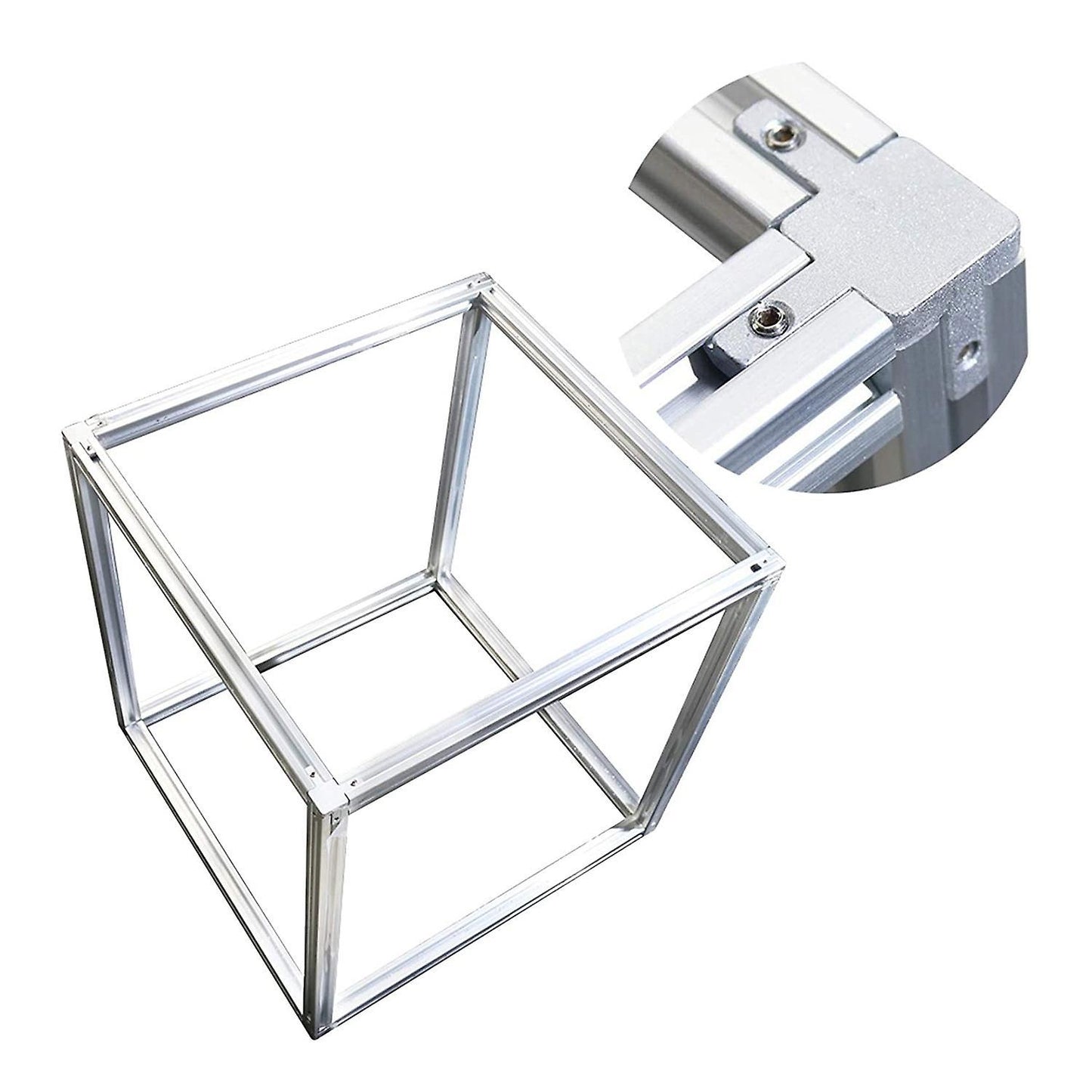 4pc 2020 Series 3 Way End Bracket for European Standard 6mm T Slot