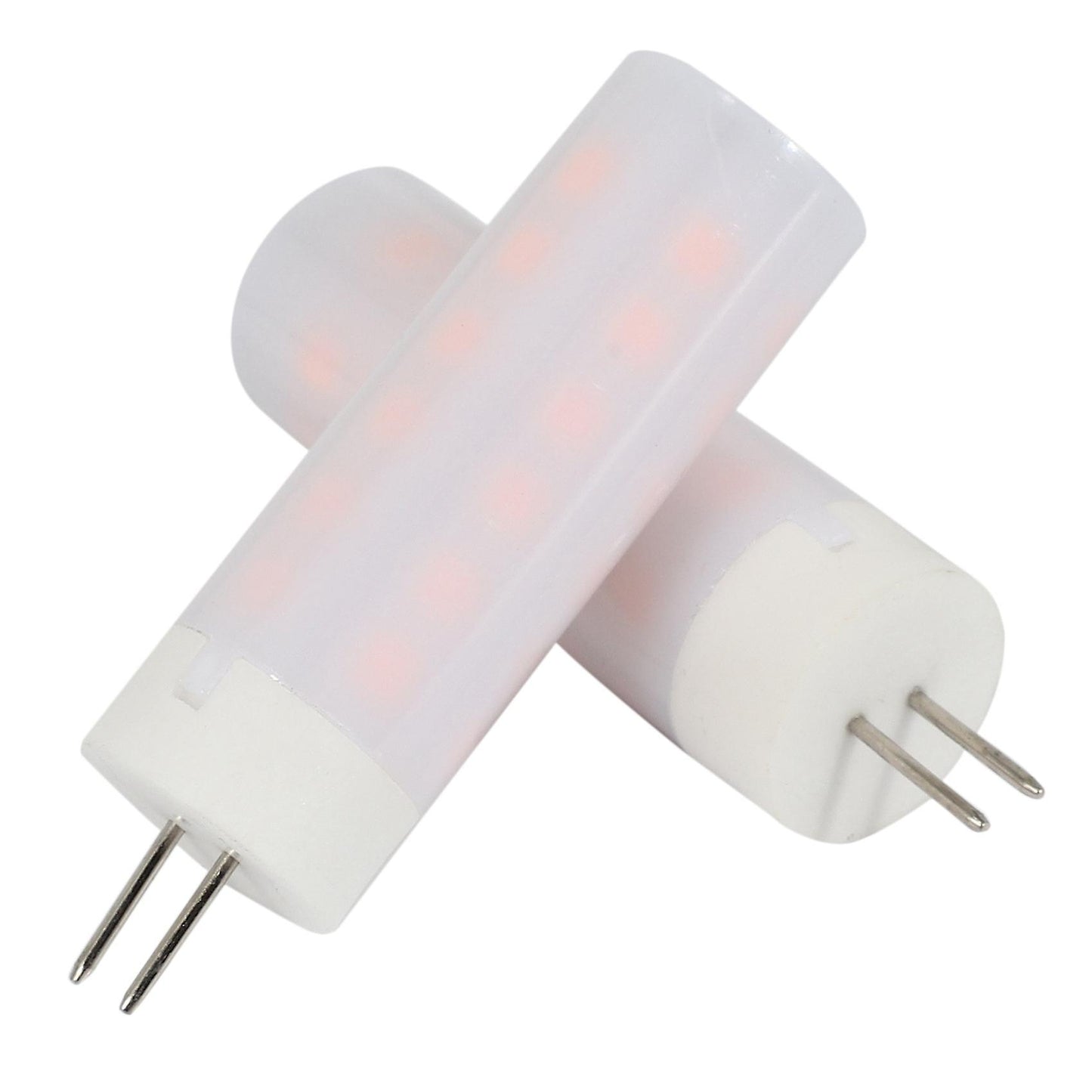 2pcs G4 Led Corn Lights 36 Leds Flame Effect ( Warm White, Dc12v)