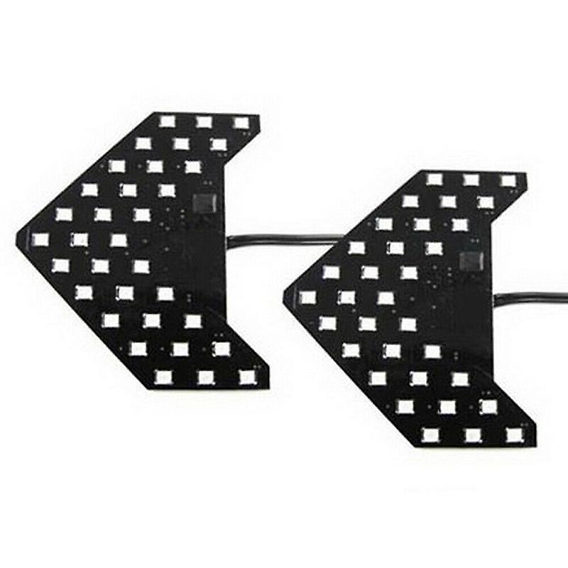 2pcs Amber Yellow 33-smd Sequential Led Arrows for Turn Signal Lights