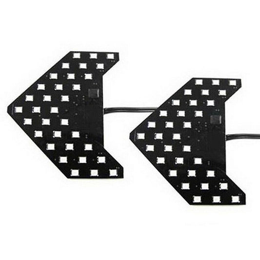 2pcs Amber Yellow 33-smd Sequential Led Arrows for Turn Signal Lights