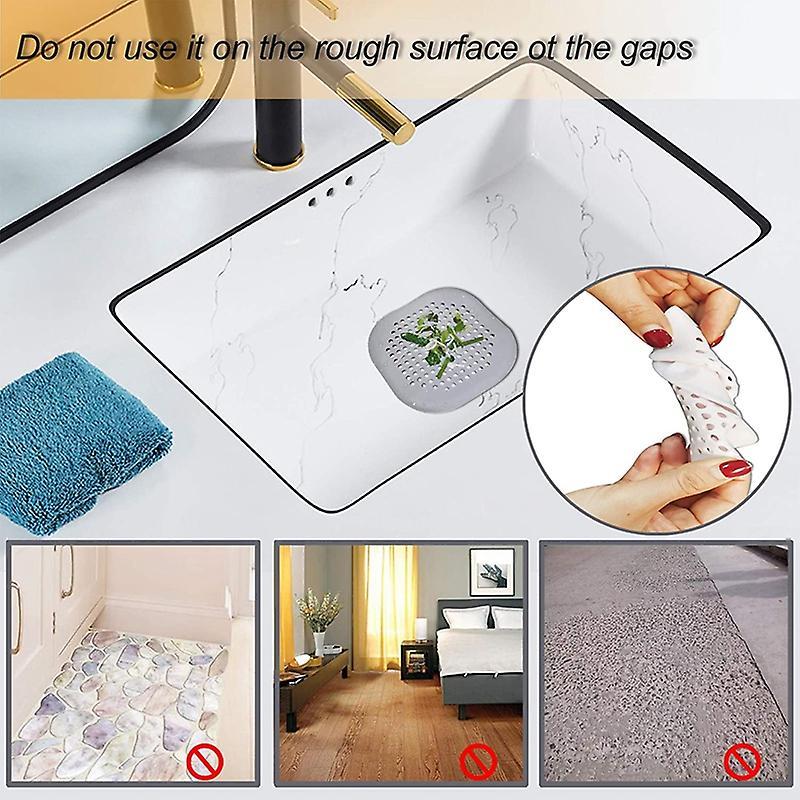 Drainage Cover for Shower Silicone Plugs, with Suction Cup,2 Pieces