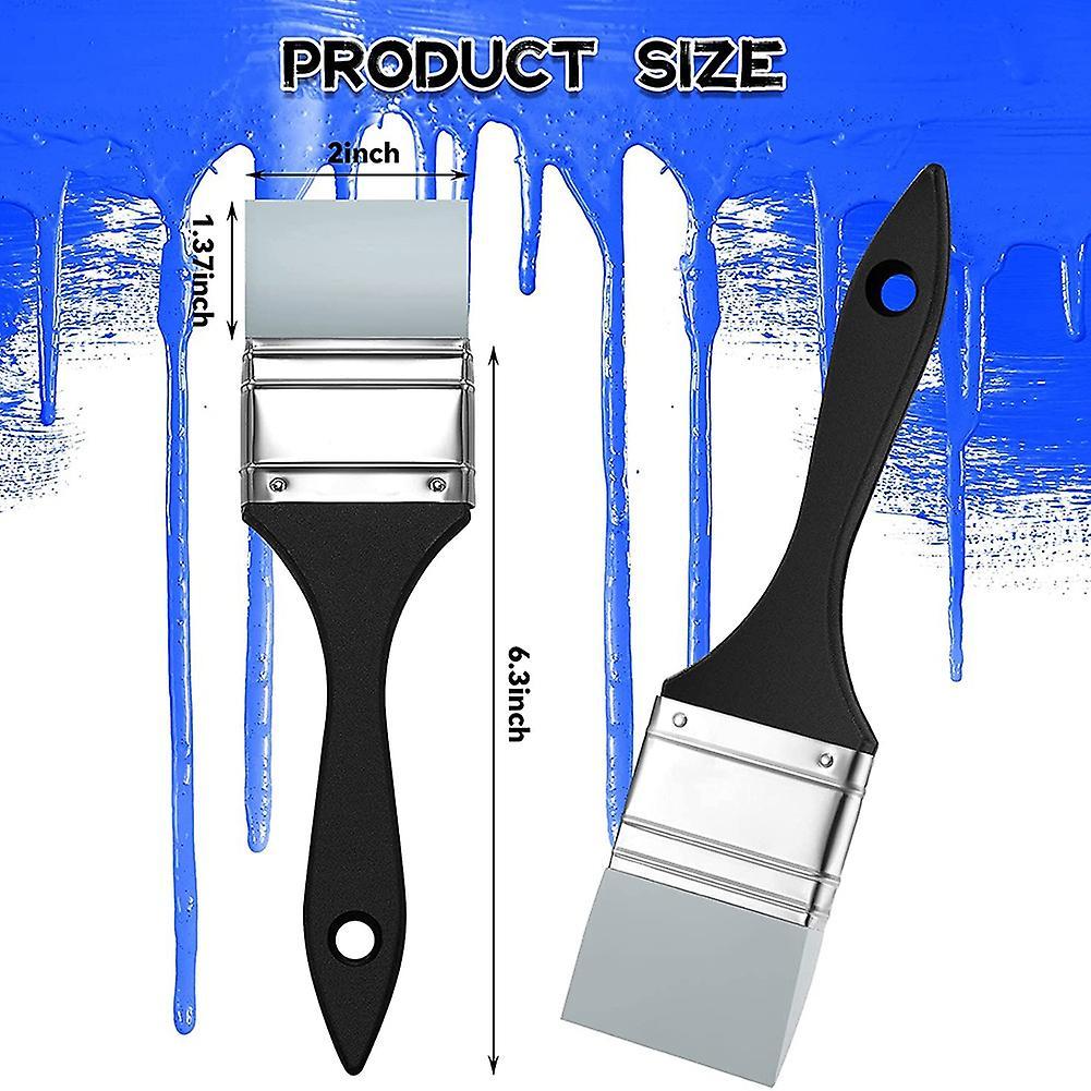 Silicone Color Shaper Brush Water Based Painting Tool, 2 Inch