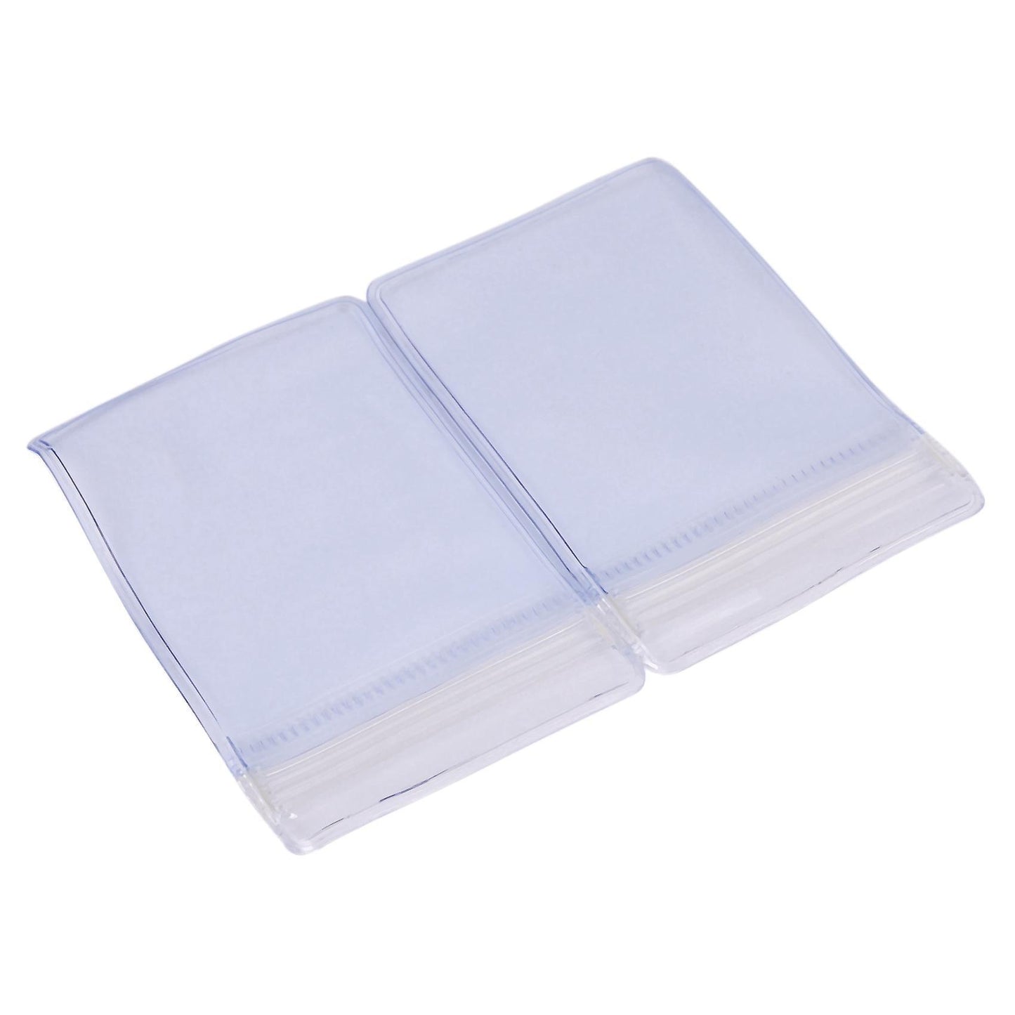 50pc 6x4cm Zipper Closure Bags Clear Reclosable Plastic Small Baggies