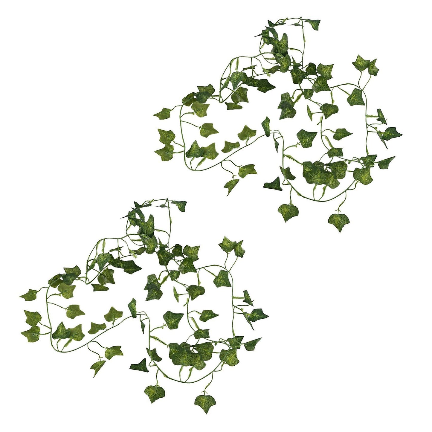 2m 6.6 Feet Artificial Ivy Fake Foliage Leaf Flowers Plants