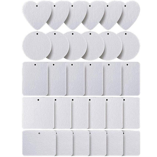 Sublimation Air Freshener Blanks Diy for Diy Heat Press Ornaments