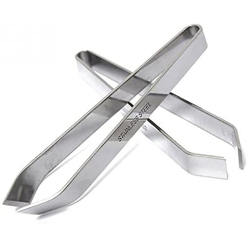 (2pcs) Fish Bone Stainless Steel Professional Fish Tweezers