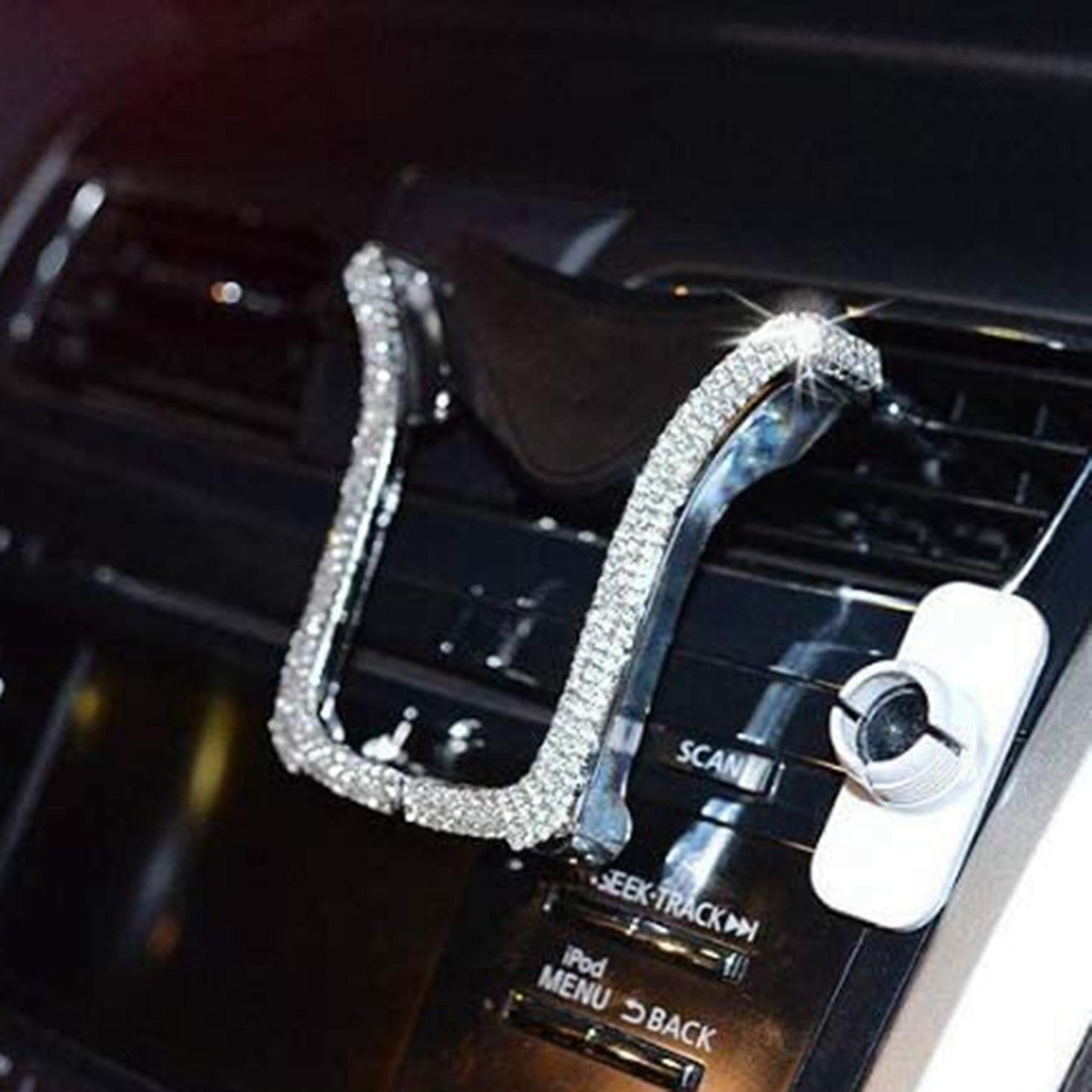 Universal Car Phone Holder with Crystal Rhinestone for Car Holder