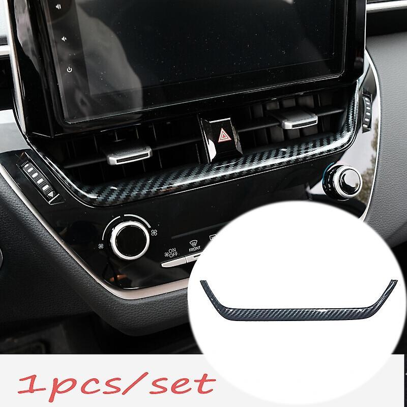 Car Navigation Frame Sticker for Toyota Corolla E210 Silver