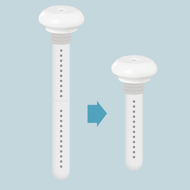 White Adjustable Height Donut Usb Humidifier Ultrasonic Mist Make