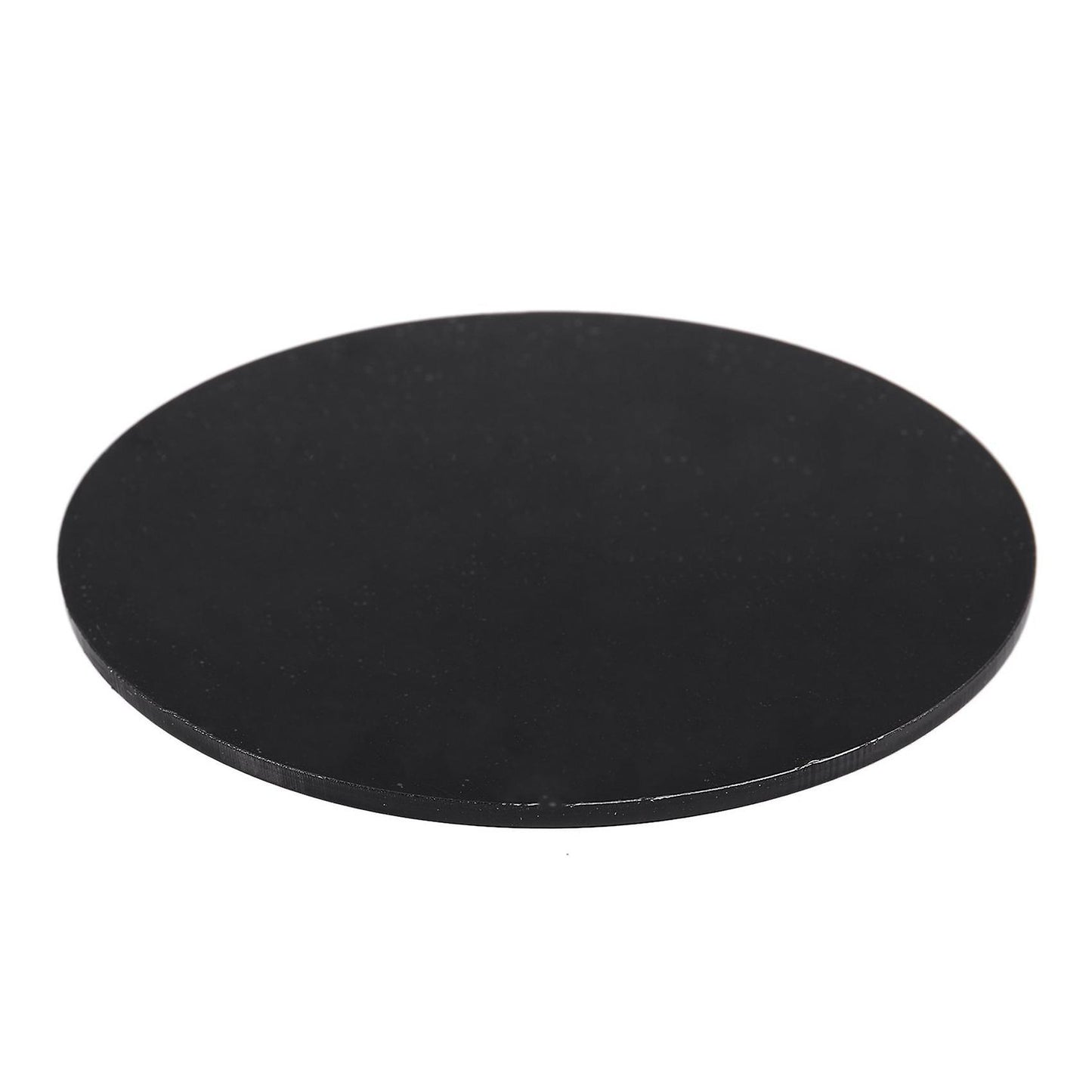 Black 3mm Acrylic Plastic Circular Plate Round Mirror Diameter: 50mm