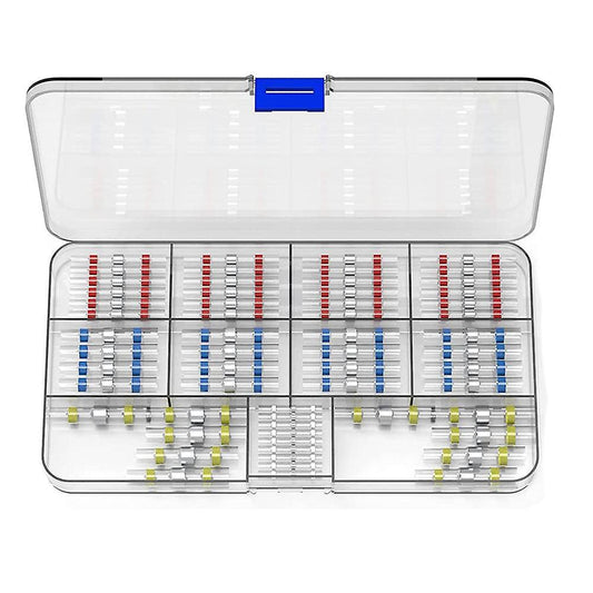 120pcs Solder Seal Connectors, Waterproof Insulated Butt Splice