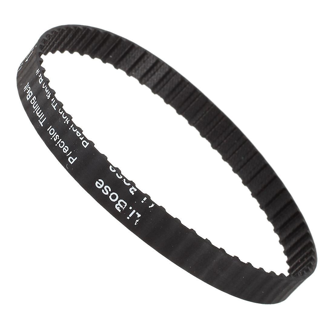 10mm Wide 5.08mm Pitch 60 Teeth 60t Synchro Cog Timing Belt Black 120xl