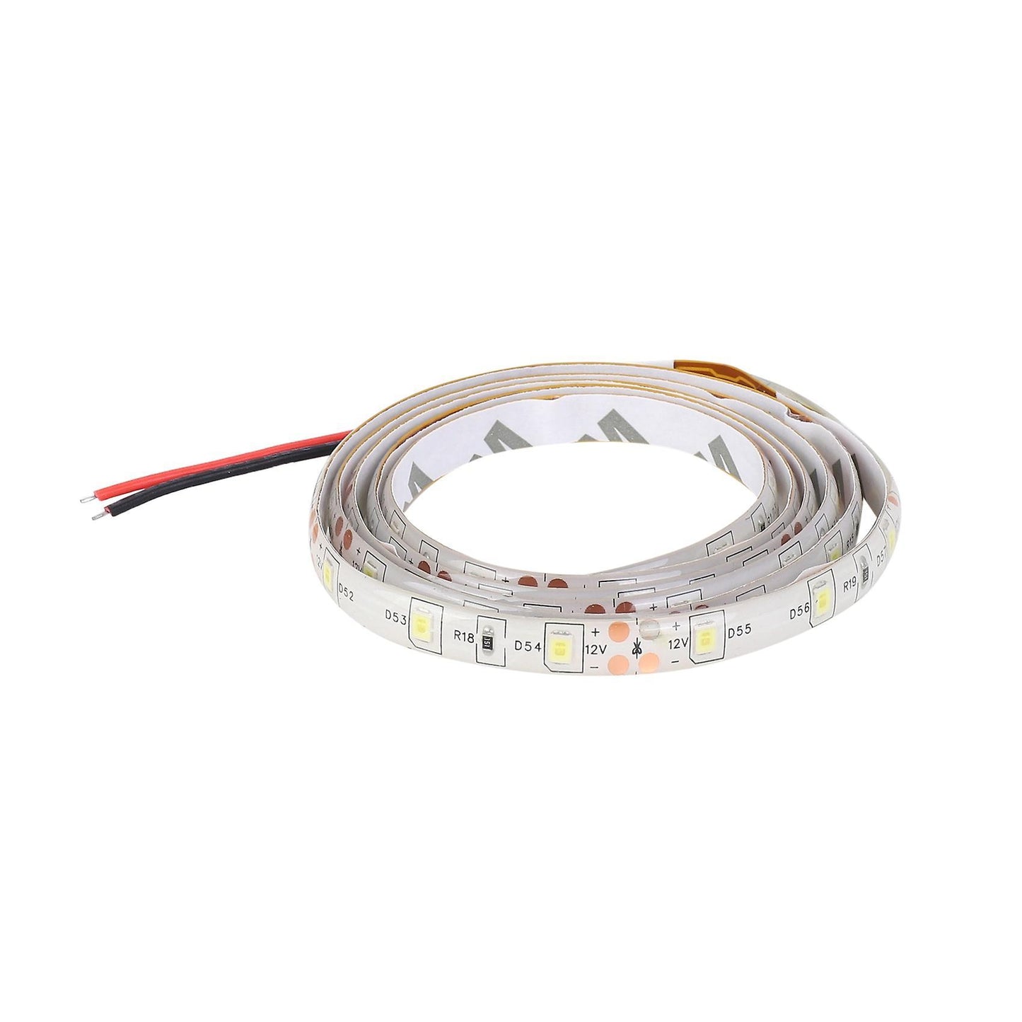 2x 1m 60-3528 Smd Etanche Led Strip Lumineuse Dc12v(blanc)