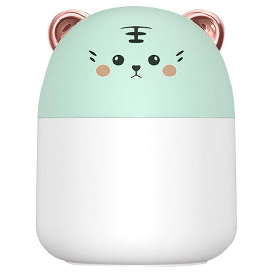 M8 Cute Pet Humidifier Household Small Usb Car Atomizer, Green Tiger