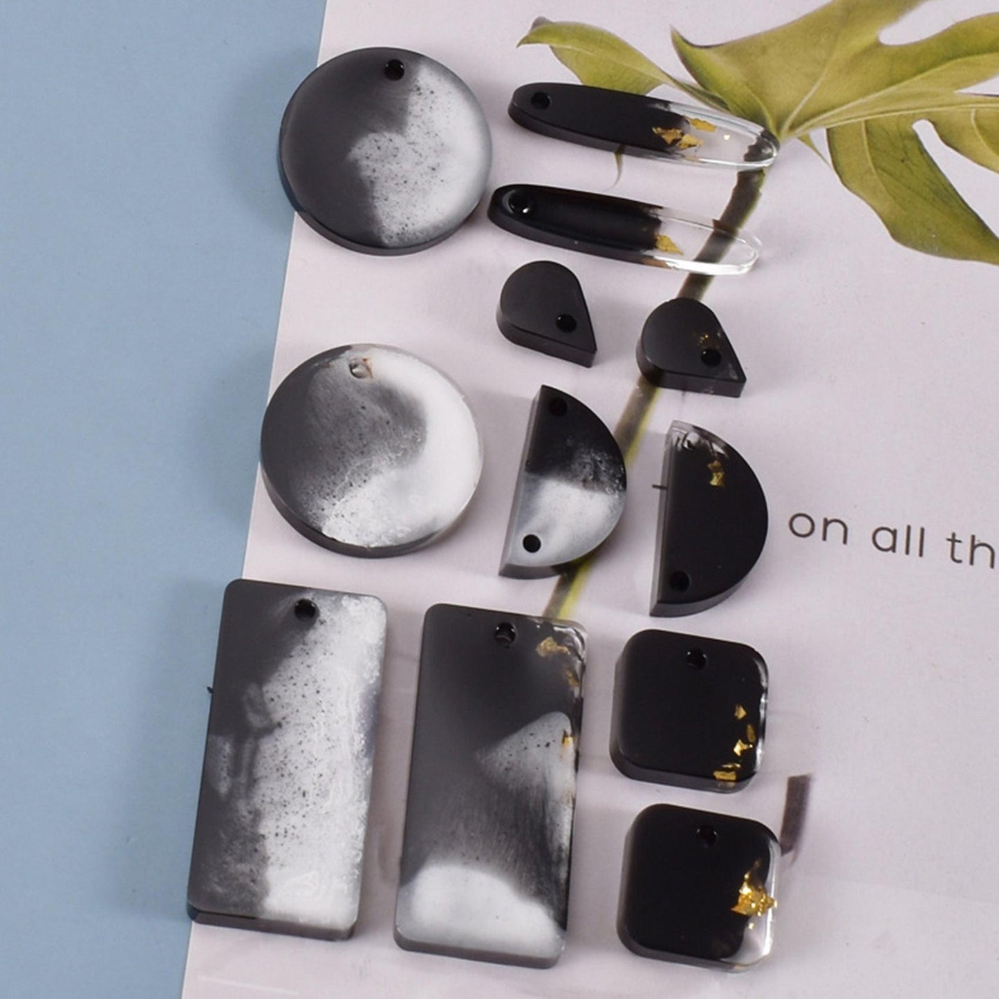Earrings Casting Silicone Mould Diy Crafts Crystal Epoxy Resin Mold