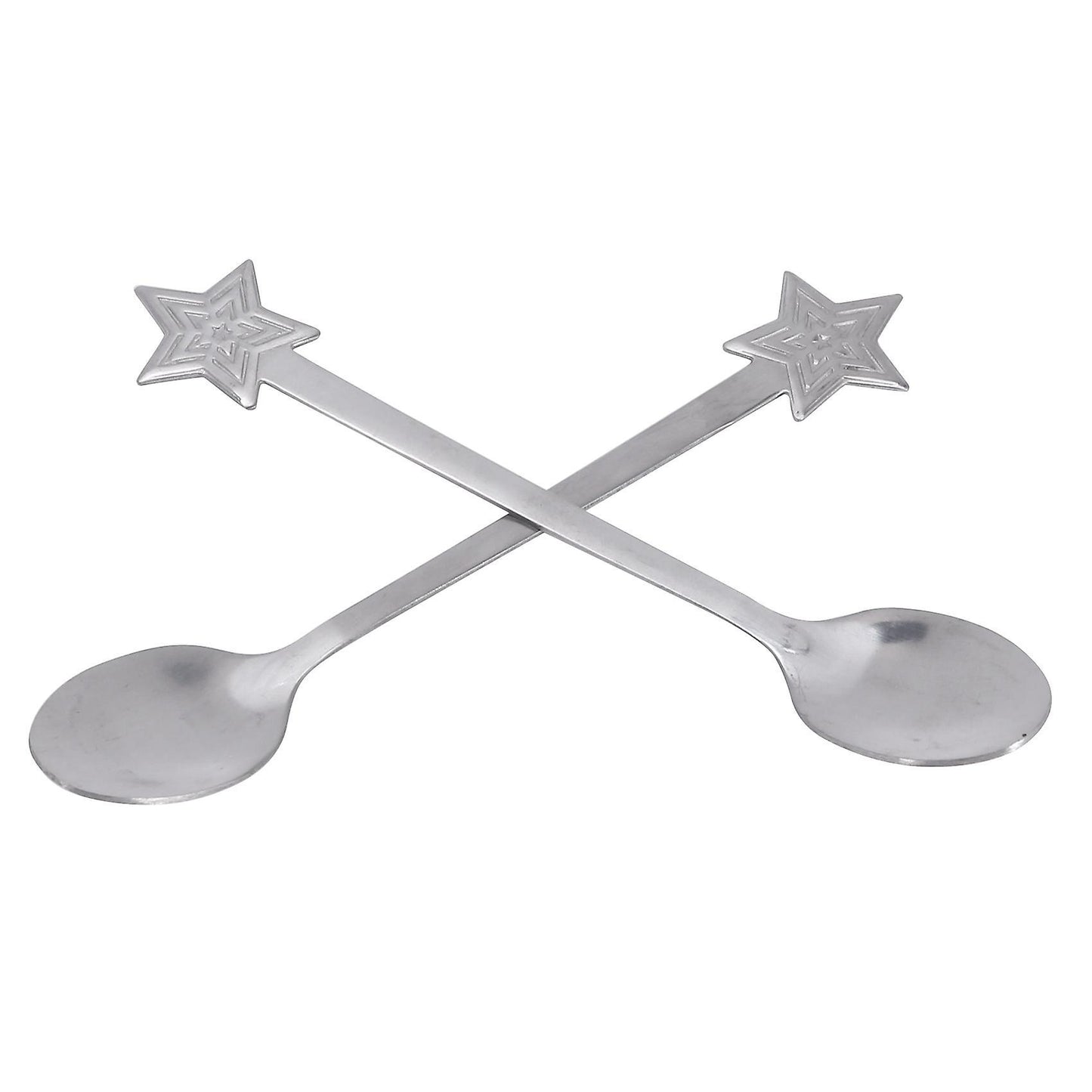 20pcs Spoon Set Xmas Creative Stainless Steel Coffee Scoop Tea Spoons