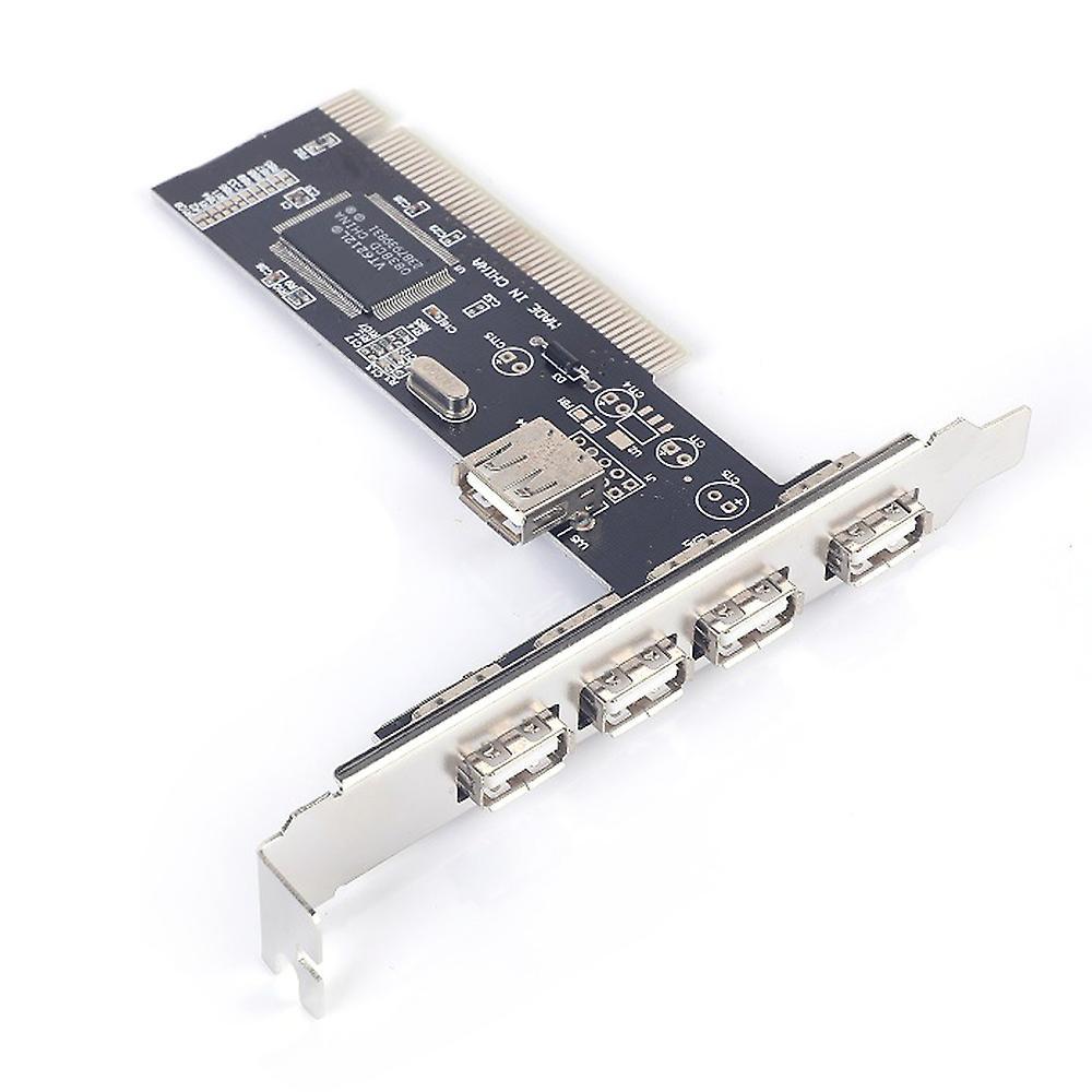 Usb 2.0 4 Port Via Hub Pci Cards for Vista Windows Me Xp 2000 98 Se