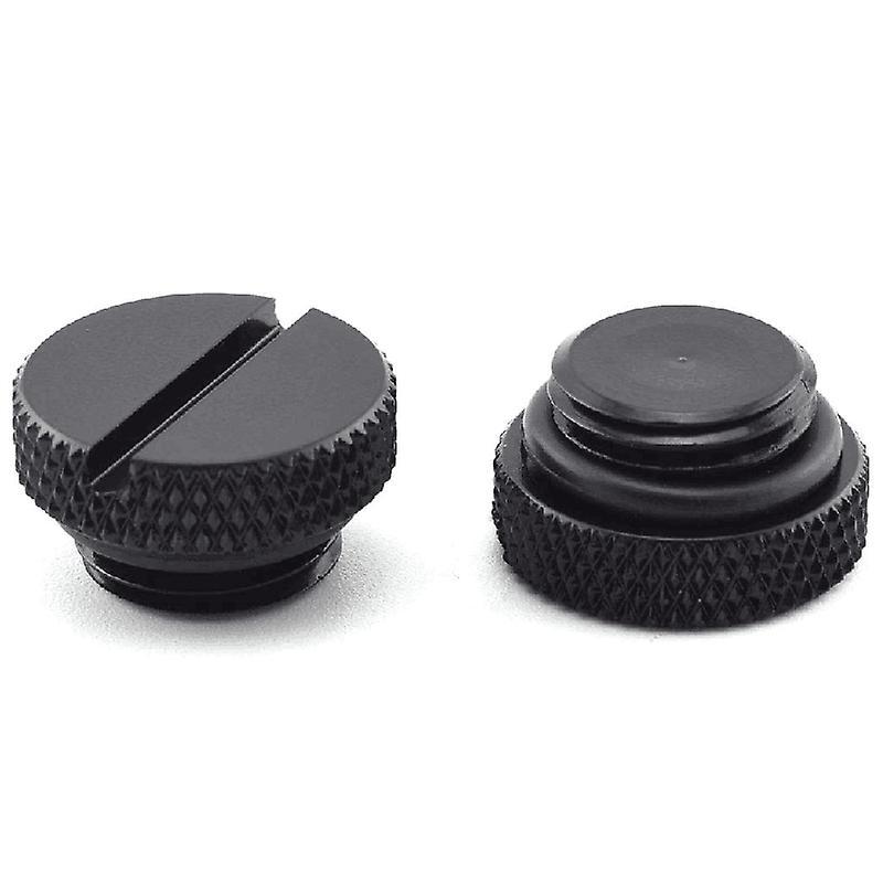 4-pack G1/4 Inch Plug Fitting with Coin Slot for Pc Water Cooling