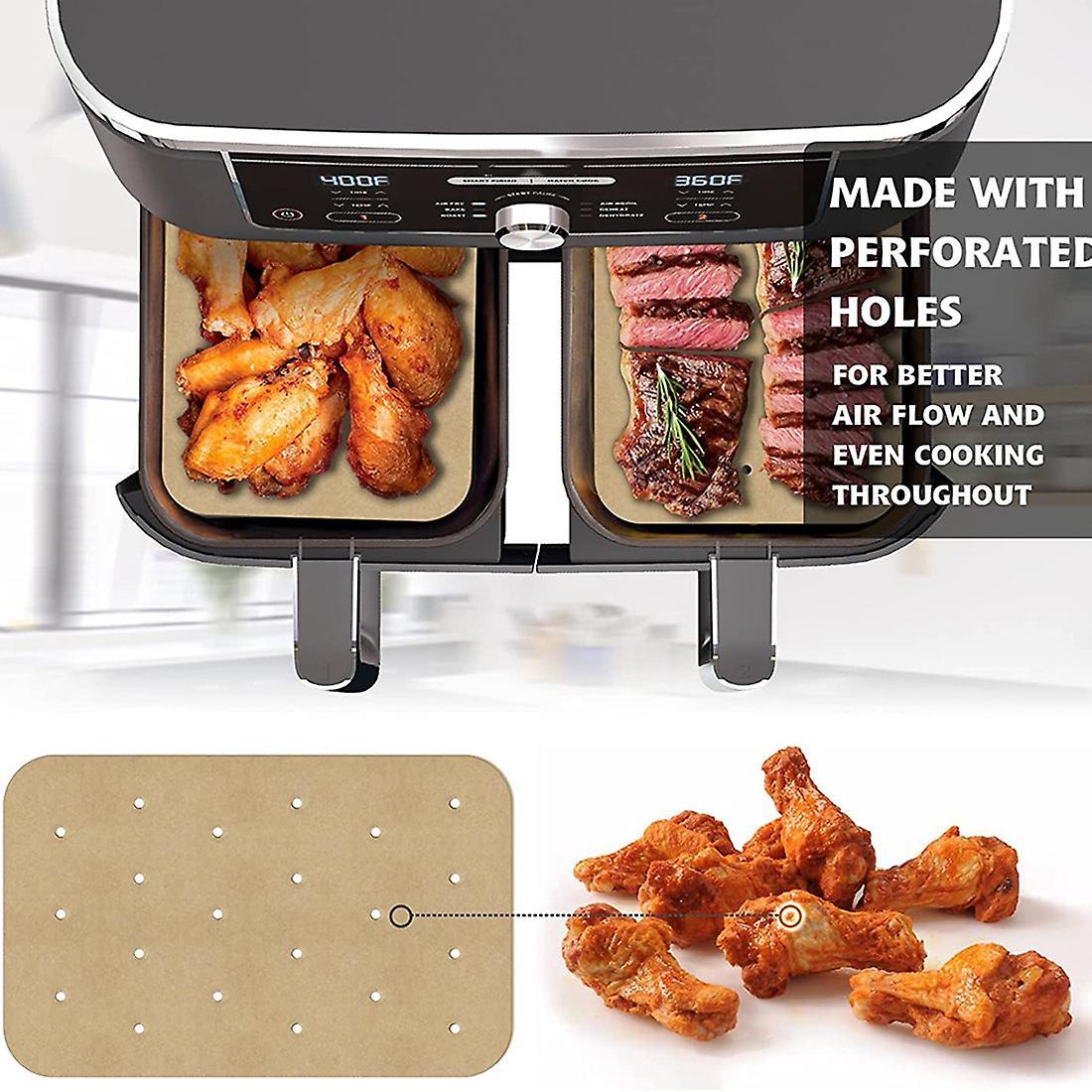 100 Pcs Air Fryer Liners,for Ninja Foodi Xl 6 In 1 Dz201 Air Fryer