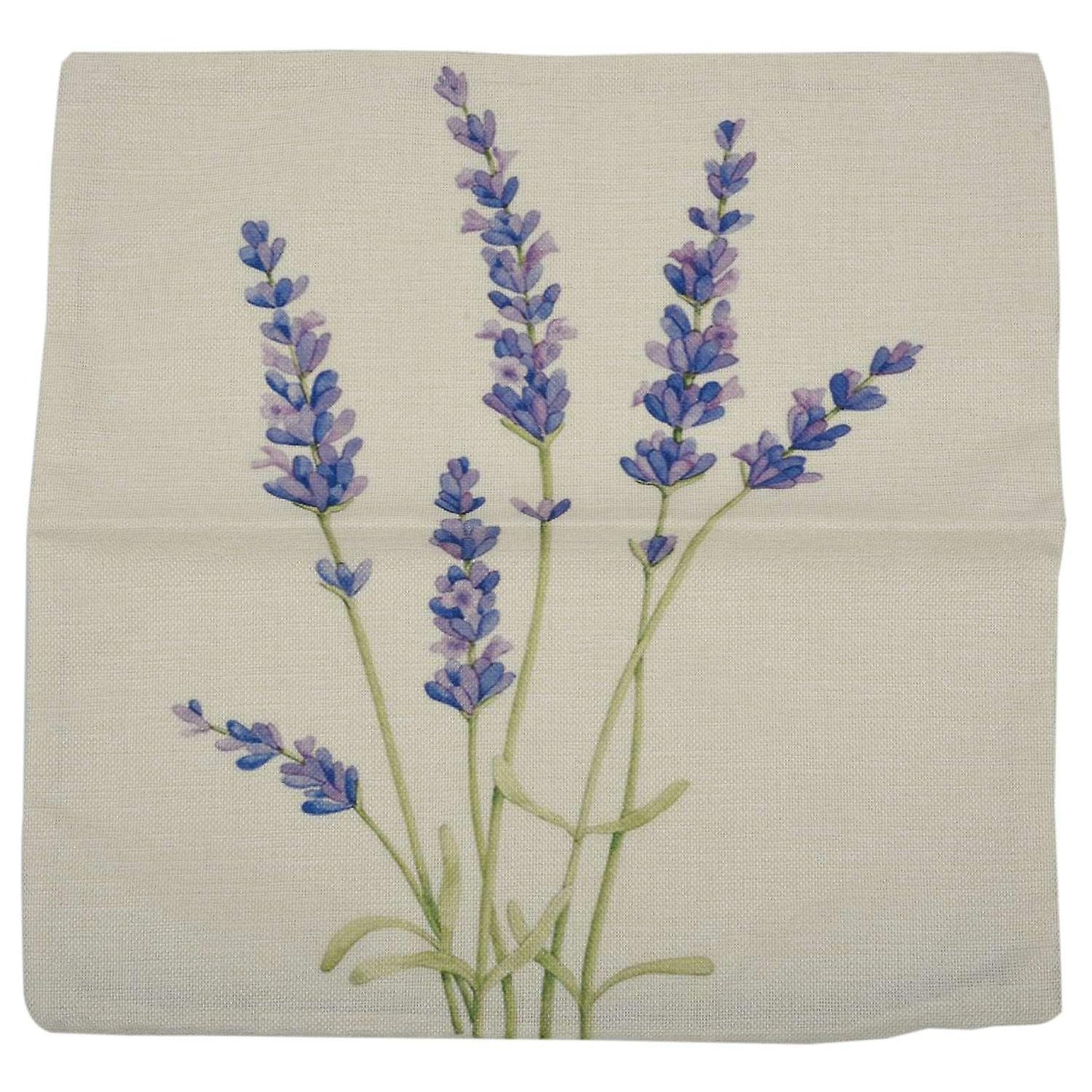 Lavender Flax Pillow Case Home-decor 18 Inch Six Lavender