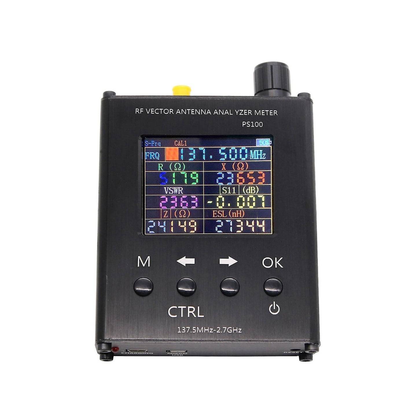 N1201sa+ 137.5mhz-2.7ghz Uv Rf Antenna Analyzer Swr Meter Tester