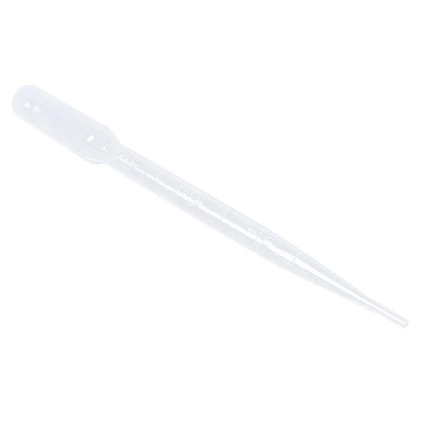 100 Pcs Laboratory Set Clear Plastic Graduated Pipette Droppers 3ml