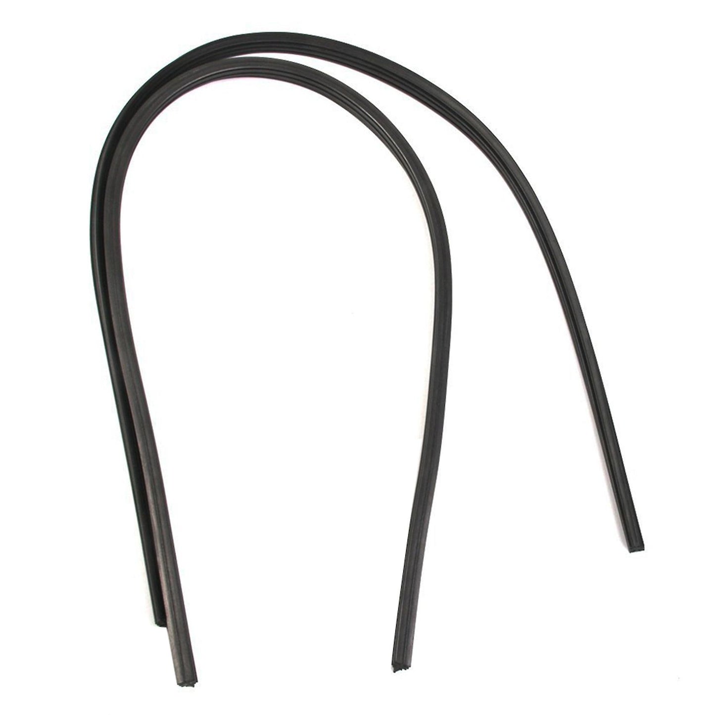2x Boneless Universal Rubber Wiper Strip 60cm