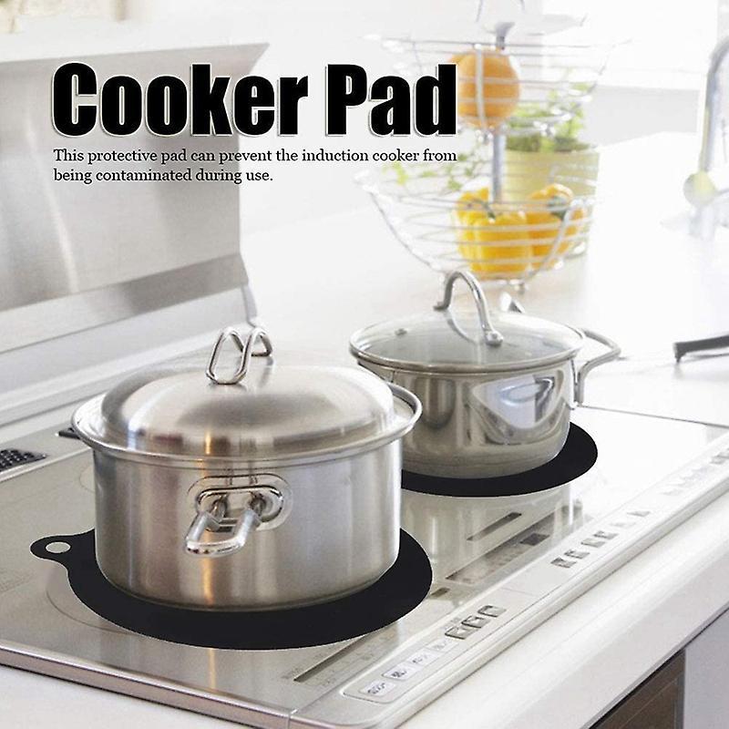6 Pcs Induction Cooktop Mat Nonslip Silicone Heat Insulation Pad