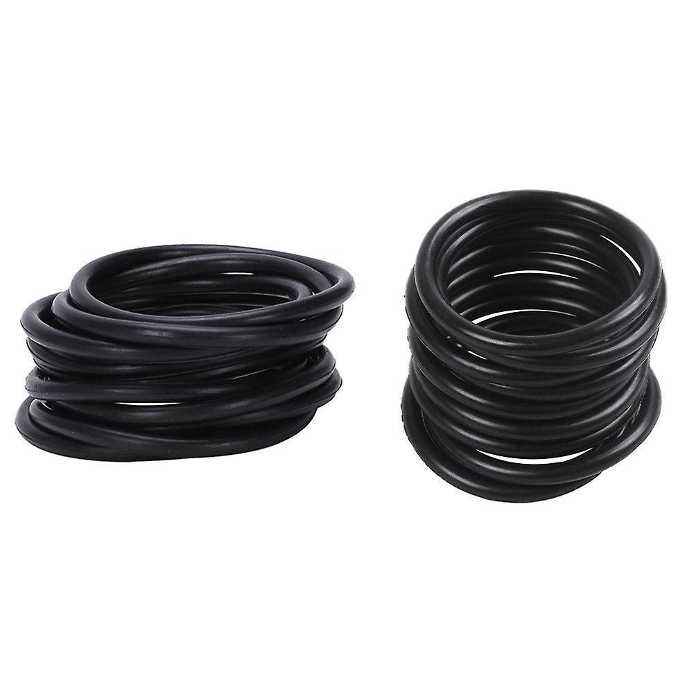 10 Pcs Mechanical Black Rubber O Ring Oil Seal Seals, 36 Mm X 30 Mm