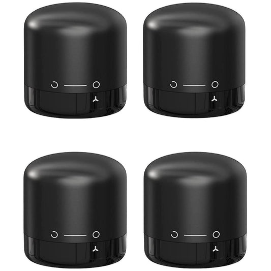Wine Bottle Stopper Reusable Plastic & Silicone Set Of 4,wine Stopper