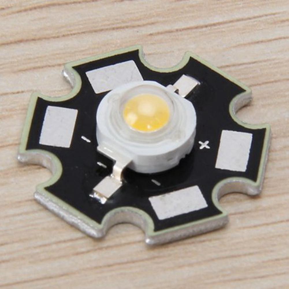 2x 3w High Power Star Led Light Lamp Bulb (white)