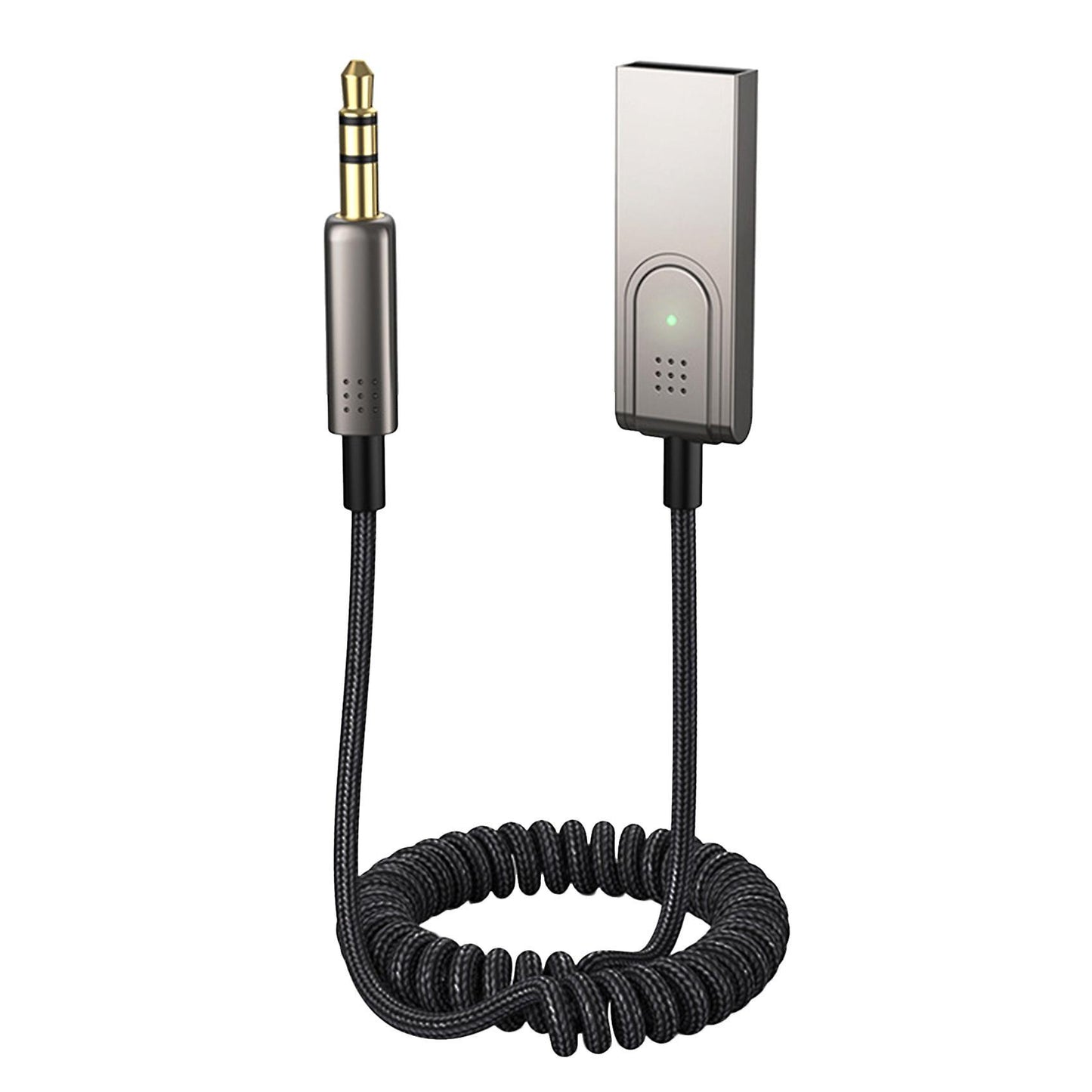 Wireless Car Bluetooth Receiver Usb to 3.5mm for Car Speakers