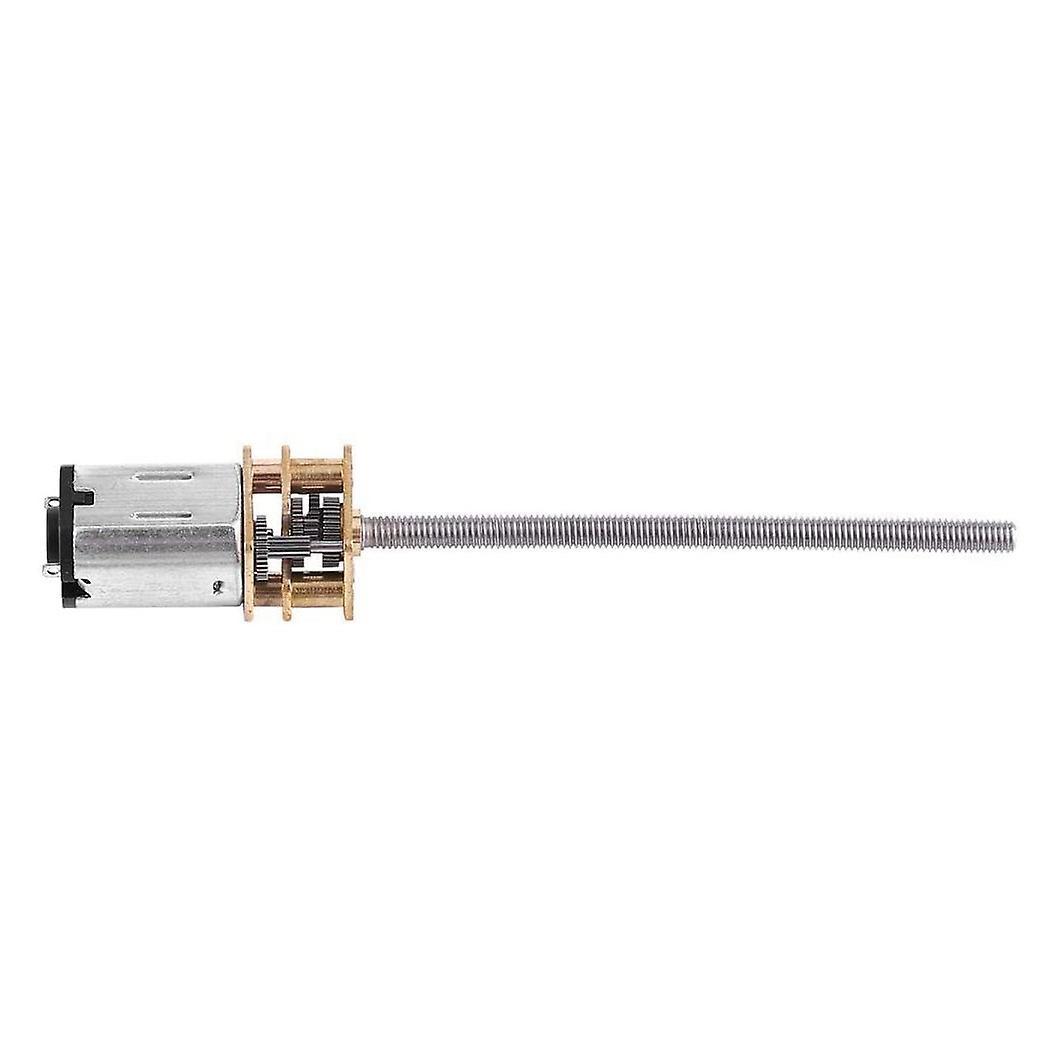 Dc 6v Gear Motor with M3x55mm Lead Screw Thread Output Shaft-6v 30rpm