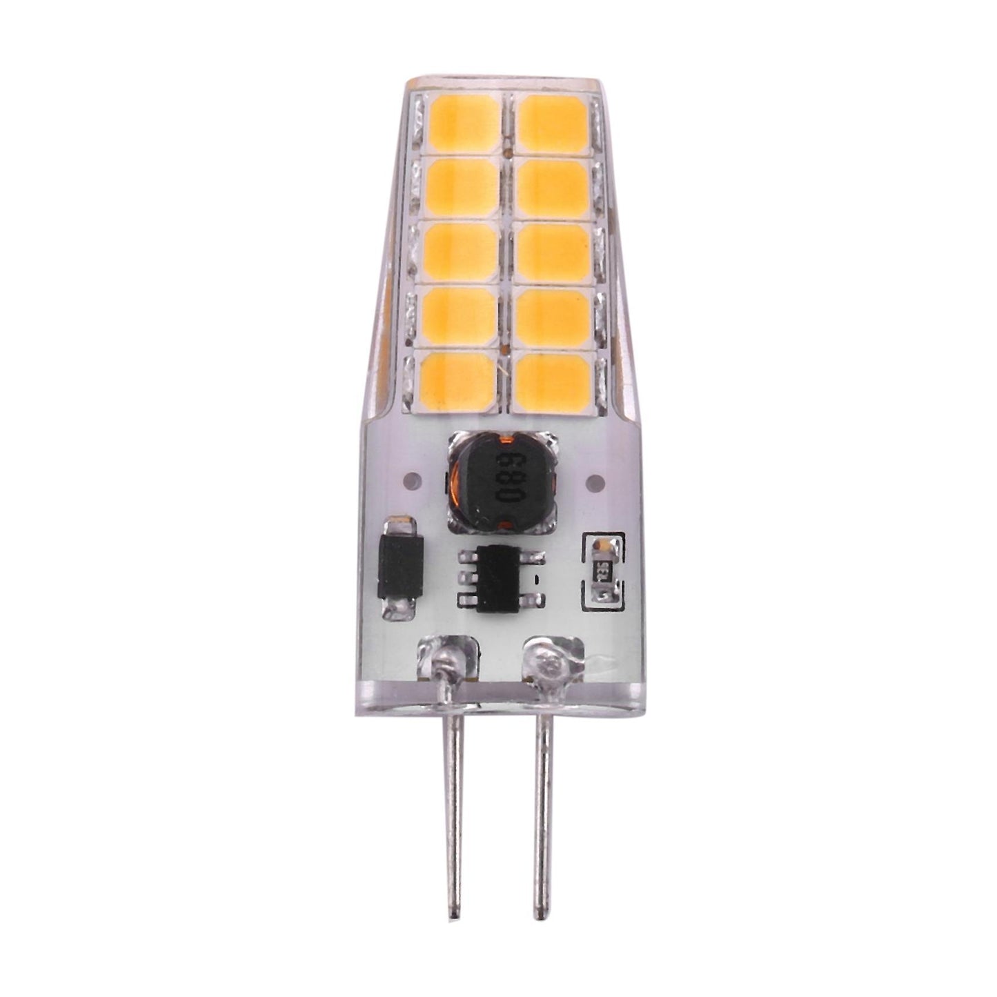10pcs G4 Led Bulb Ac/dc12v-24v 3w Led G4 Light 20led,warm White