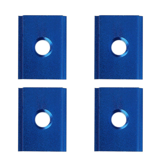M8 T-tracks Aluminium Alloy T Slot Track for Woodworking Tool 4pcs