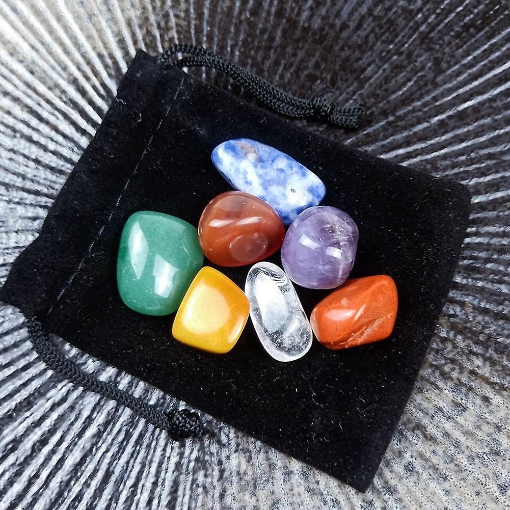 Natural Seven Chakra Energy Stone Chakra Stone Irregular Reiki Decor