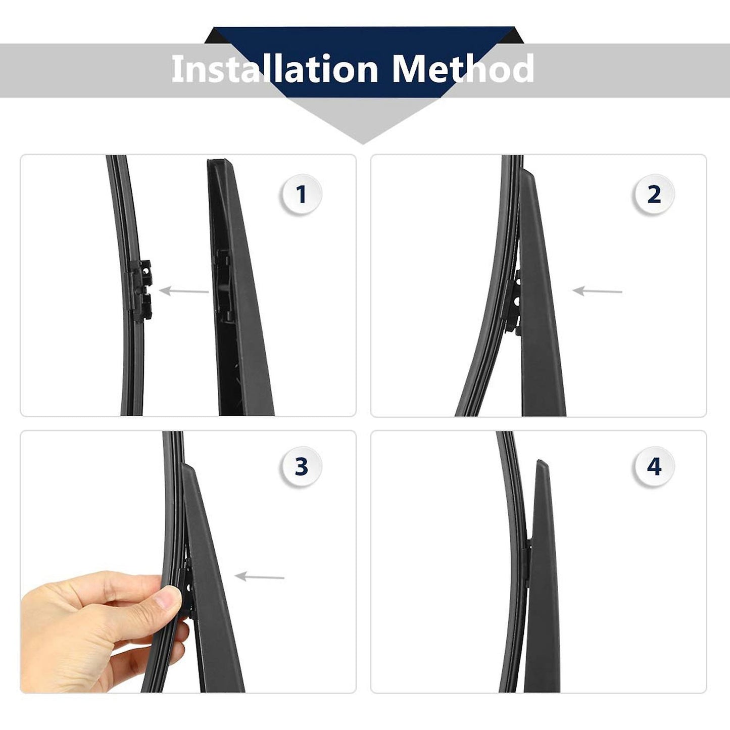 11 Inch Rear Windshield Wiper Blade Arm Set for Volvo V40 Mk2 2012-19