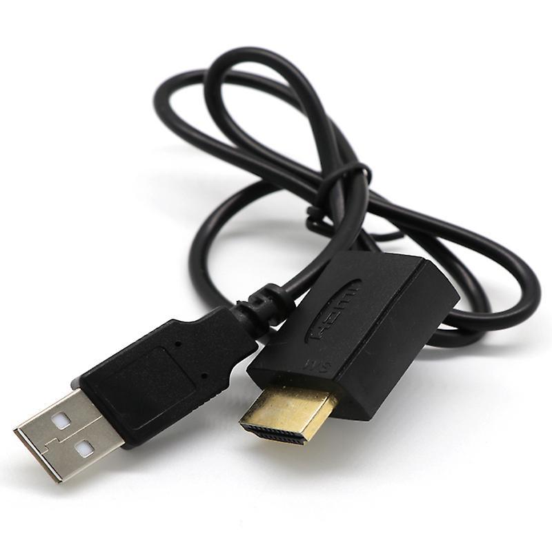 Hdmi Male to Female Connector + Usb 2.0 Charger Cable Extender