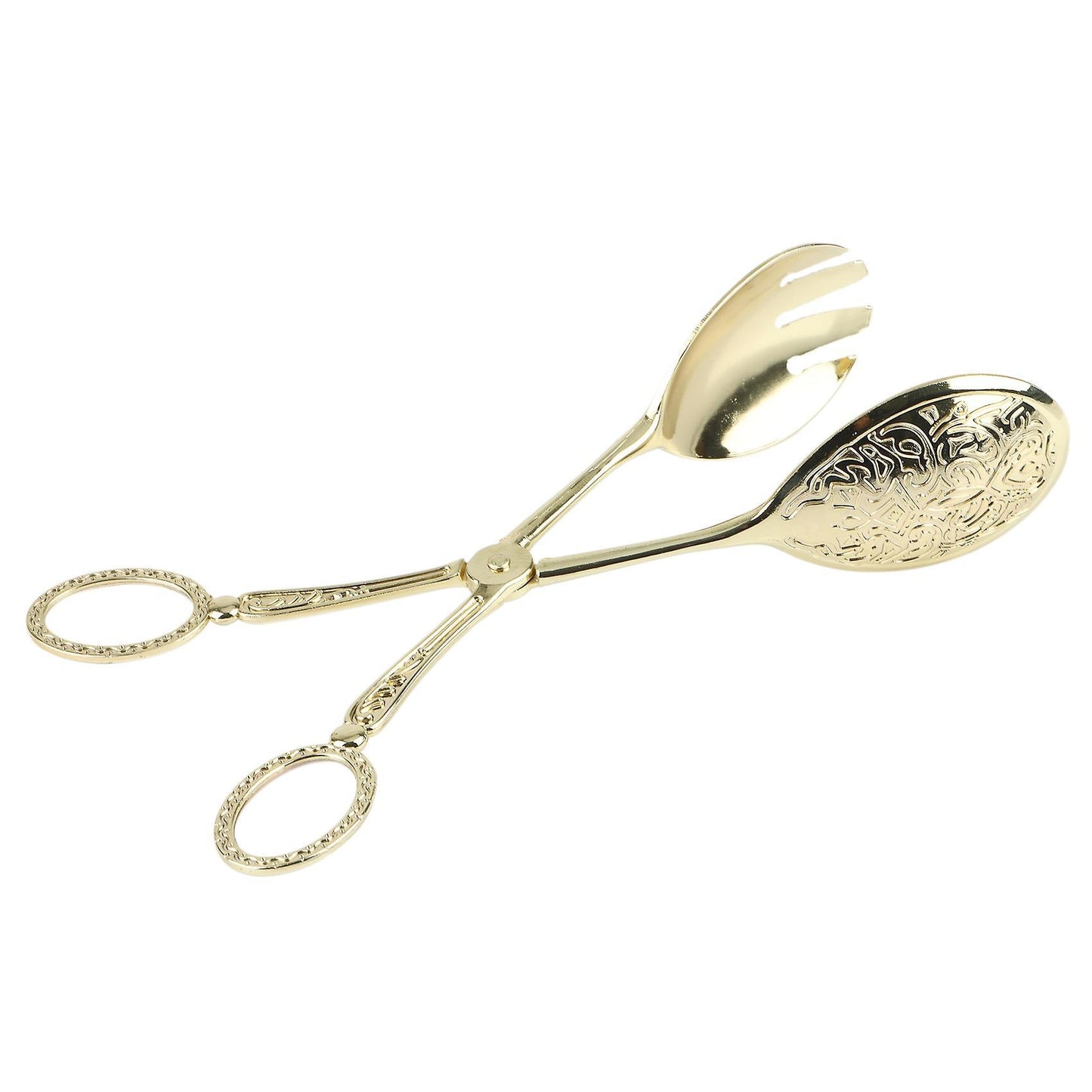 Snacks Salad Bread Pastry Baking Fruit Salad Cake Clips,round Gold