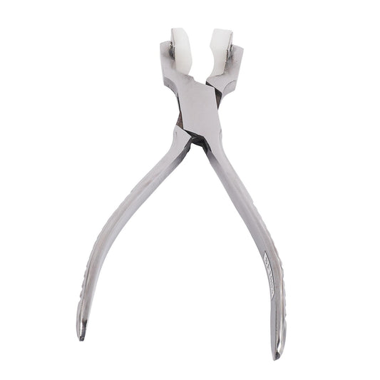 Tool Stainless Steel Nylon Jewelry Repair Tool Head Flat Nose Pliers