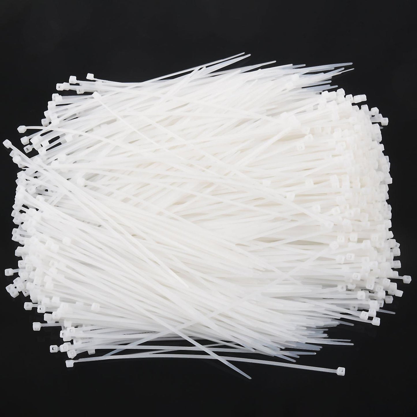 1000 X Self Locking Cable Nylon Zip Ties Fastener Off White 3mm X 150mm