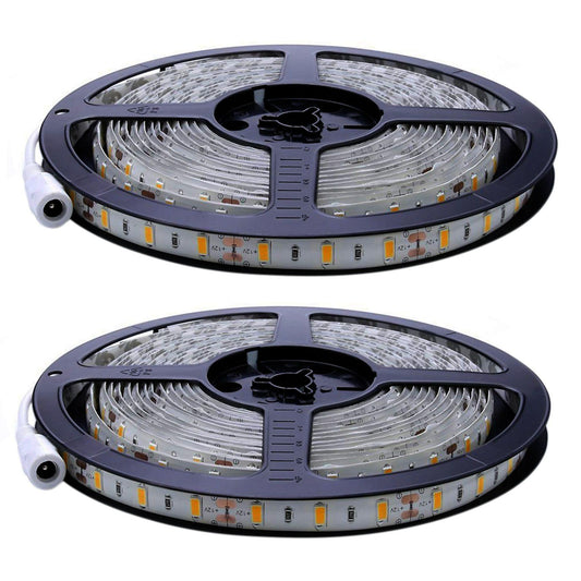 2x Leds Ip20 Warm White(3000k) Led Strip Band Lights