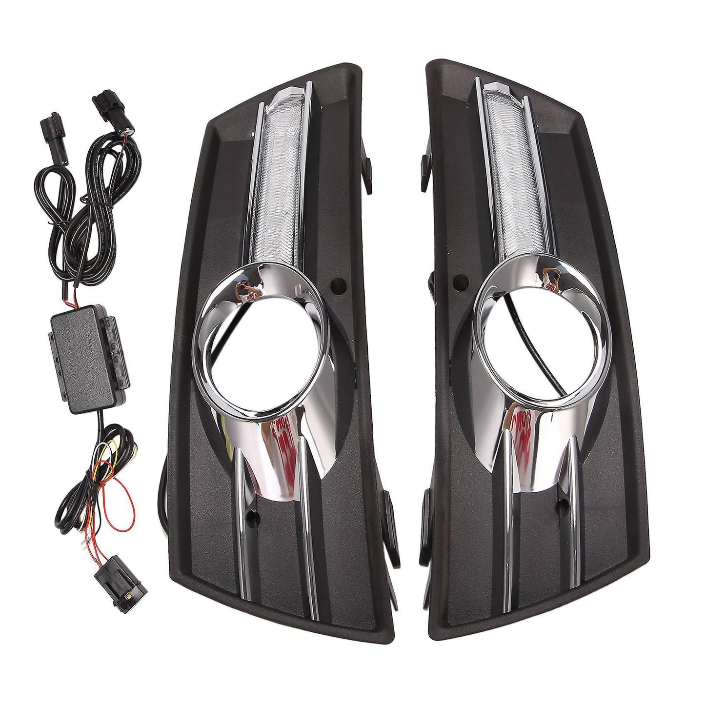 Car Monochrome Front Fog Lamp Cover for Passat Cc 2008-2013