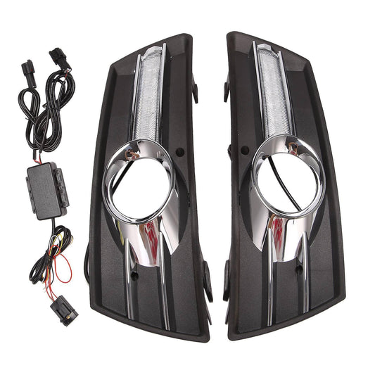 Car Monochrome Front Fog Lamp Cover for Passat Cc 2008-2013