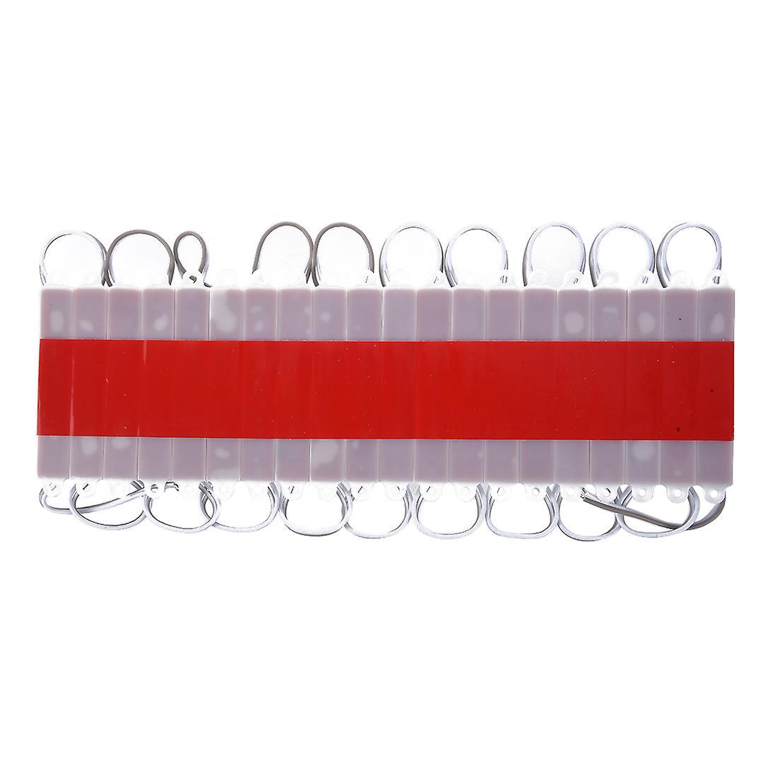20pcs 5050 Smd 3-led Module White Waterproof Modules 12v