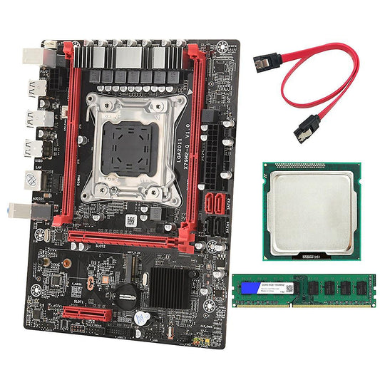 X79 (x79m-q) Motherboard with E5-2670 V2 Cpu+8g Ddr3 Ram Lga 2011